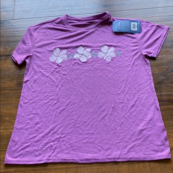 Life is good Hibiscus tee size small